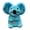 Blue, variant on YIFAEUX Baby Koala Plush Sensory Toy Anxiety Relief Stuffed Animal 5-Speed Breathing Light & Moving Ears Machine Washable Doll with Soothing Music