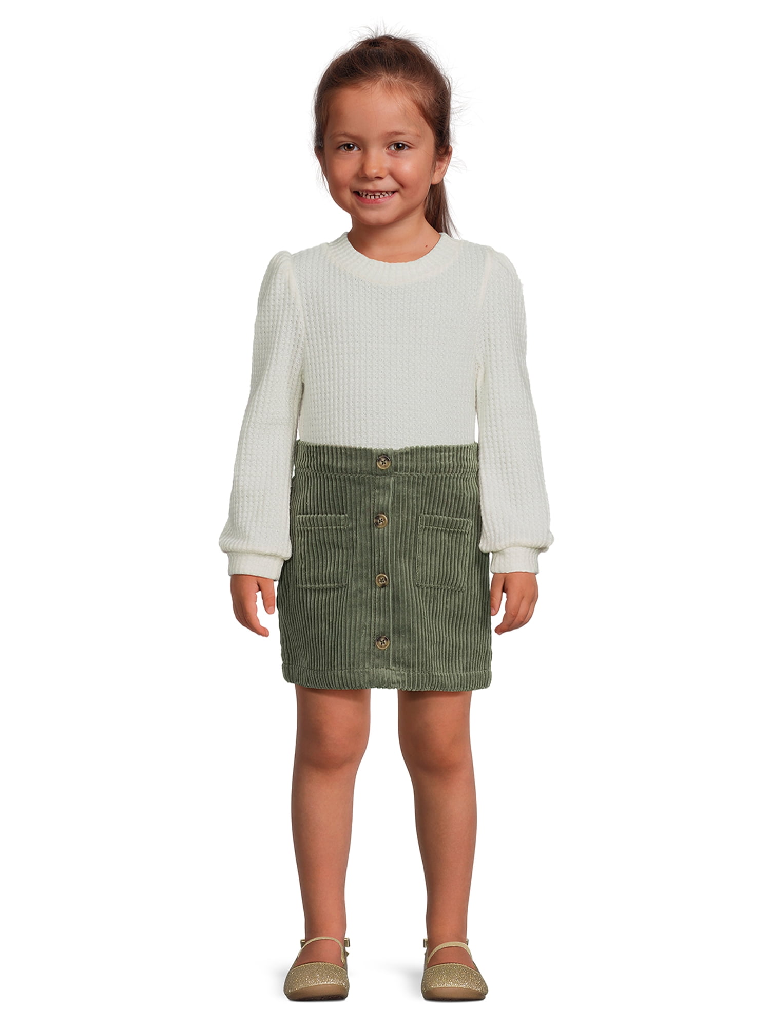 Plus size corduroy skirt toddler discount