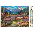 thumbnail image 3 of Buffalo Games 1000-Piece Chuck Pinson Free to Roam Adult Interlocking Jigsaw Puzzle, 3 of 5