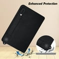 thumbnail image 5 of Protective Case for Amazon Kindle Fire HD 8 Tablet & HD 8 Plus Case (2024/2022/2020 Release) 12th/10th Gen, PU Leather Slim Lightweight Stand Hand Strap Shockproof Cover for Kindle Fire HD 8,Black, 5 of 7
