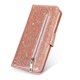 thumbnail image 3 of Wallet Bling Glitter Magnetic Flip Zipper Leather Case For Samsung Galaxy S24 Ultra S23 S22 Plus S21 S20 FE S10 S9 Note 20 10 9, 3 of 5