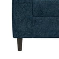 thumbnail image 6 of HL Home Furnishings Small Space Sofa in Elegant Textured Blue Boucle Fabric, 6 of 10