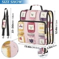 thumbnail image 2 of FORMRS Zipper Binder with Shoulder Strap 2-inch Ring 500 Sheet Capacity File Bag, Watercolor Jar, 2 of 5