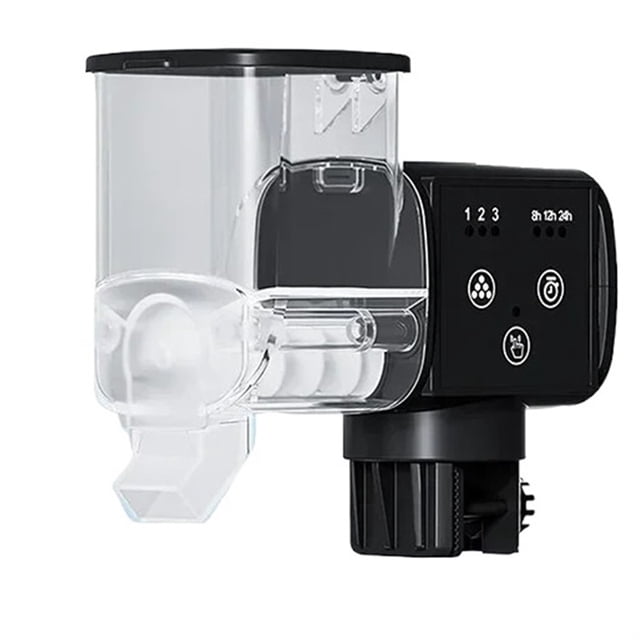 Aquarium Fish Tank Feeder Intellint Automatic Feeder Digital Timing Remote Control Fish Feeding ,Long Lasting