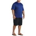 thumbnail image 4 of Big and Tall Essentials by DXL Men's Quick-Dry Swim Trunks, Black, 5XL, 4 of 4