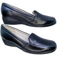 thumbnail image 2 of Zapato de Mujer en Piel Borrego para Pie Diabetico Acojinado Comodo Mocasin Casual Confort Enco Footwear  Casual Herraje Zapato Piel Borrego confort Color Negro, 2 of 5