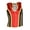 Red, variant on COM1950s Fashion Men Style Solid Color Retro Style Lace Up Fish Bones Waist Shapewear