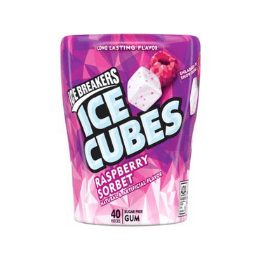 Ice Breakers Ice Cubes Sugar Free Gum (Pack of 8)