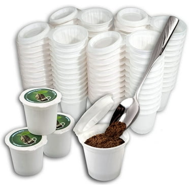 iFillCup, 42 Count Green - Fill your own Single Serve Pods. Eco friendly 100% recyclable pods for use in all k cup brewers including 1.0 & 2.0 Keurig. Airtight to seal in freshness.