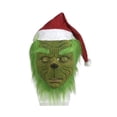 thumbnail image 1 of Máscara Christmas Grinch de látex para Halloween, 1 of 1