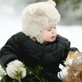 thumbnail image 2 of Calikids Mitaines en Peluche Douces - Sable (S), 2 of 2