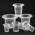 thumbnail image 2 of 50X Hydroponics Plant Grow Net Cup Mesh Aeroponic Aquaponic Mesh Pot Basket Set, 2 of 11