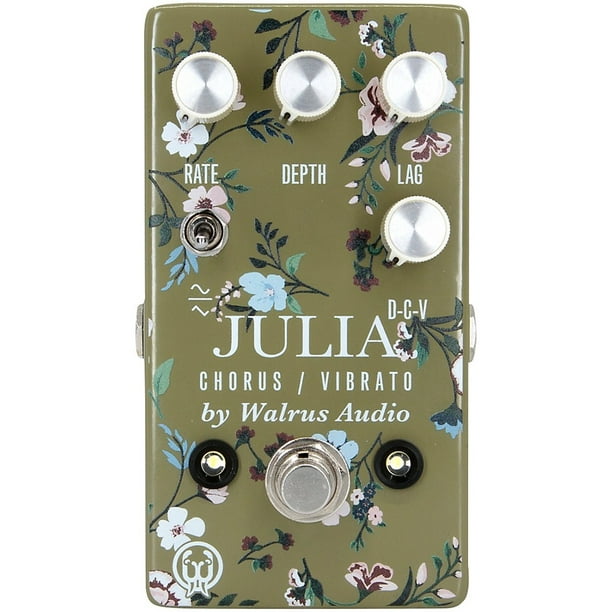 Walrus Audio Julia Analog Floral Chorus/Vibrato Effects Pedal