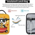 thumbnail image 5 of Insulated Lunch Bag - Reusable Lunch Tote for Office, Work, Picnic, Travel - Cartoon Panda with Ramen Design - Durable, Thermal Insulated, Leakproof for Adults - Playful, Premium Unisex, 5 of 6
