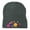 Grey, variant on Christmas Garland Elf Candy Embroidered Beanie - White OSFM