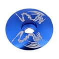 thumbnail image 2 of S SERENABLE Cache-Casque Sans Filetage en Alliage d'Aluminium Bleu Dragon, 2 of 8