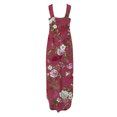 thumbnail image 5 of Robes Midi pour Femmes Design d'Été Robe Décontractée Sans Manches Col Suspendu Col en V Robe Longue Robes d'Église pour Femmes 2023 Élégante en Liquidation, 5 of 5