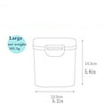thumbnail image 4 of Cqxid Home Textile Storage Under $5 Multifunctional Milk Powder Portable And Sealed Complementary Food Storage Box, 4 of 4