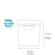 thumbnail image 4 of Xihbxyly Caja Multifuncional para Leche En Polvo, Contenedor Portátil, Diseño Hermético, Dispensador Preciso de Leche En Polvo, Ayuda para La Alimentación Del Bebé, Almacenamiento de Refrigerios y Al, 4 of 4