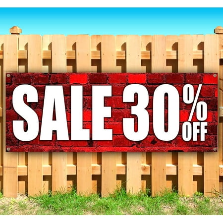 Sale 30 Off 13 Oz Heavy Duty Vinyl Banner Sign With Metal