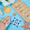 thumbnail image 3 of 6 Style Seashell Ceiling Fan Pull Chain Extender Charm Pendant Ocean Boho Adjustable Decorative 12.6in Extension Connector Replacement Hanging Ornaments for Lighting Lamp Decor Seashell Color 1set, 3 of 9