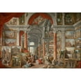 thumbnail image 2 of Giovanni Paolo Panini 24x18 Gold Ornate Framed and Double Matted Museum Art Print Titled - Picture Gallery with Views of Modern Rome (1757), 2 of 4
