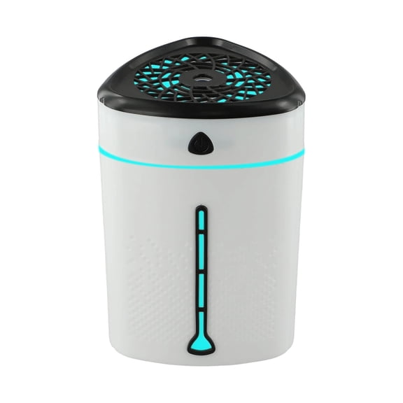 Portable 1000ml USB car triangle humidifier: Quiet, Smart for Home & Travel!