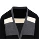 thumbnail image 2 of Gibobby Suéter cárdigan hombre Abrigos de punto con cuello en V para hombre, color sólido, casual, suéter, chamarra de punto delgada(Negro,XG), 2 of 5