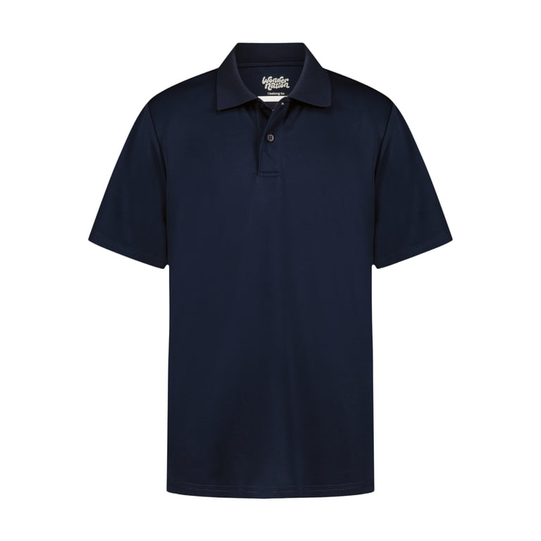 Wonder Nation Boys' Short Sleeve Performance Polo photo 1