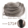 thumbnail image 2 of Chignons Spatiaux Pièces de Cheveux Synthétiques Pince à Griffes Mini Chouchous Extension de Cheveux, 2 of 7