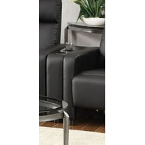 Coaster Company Toohey Home Theater Collection Console Table , Black (Recliner Sold Separately)