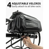 Bike Rack Bags - Hard Shell Bicycle Rear Rack Bag Large Pannier