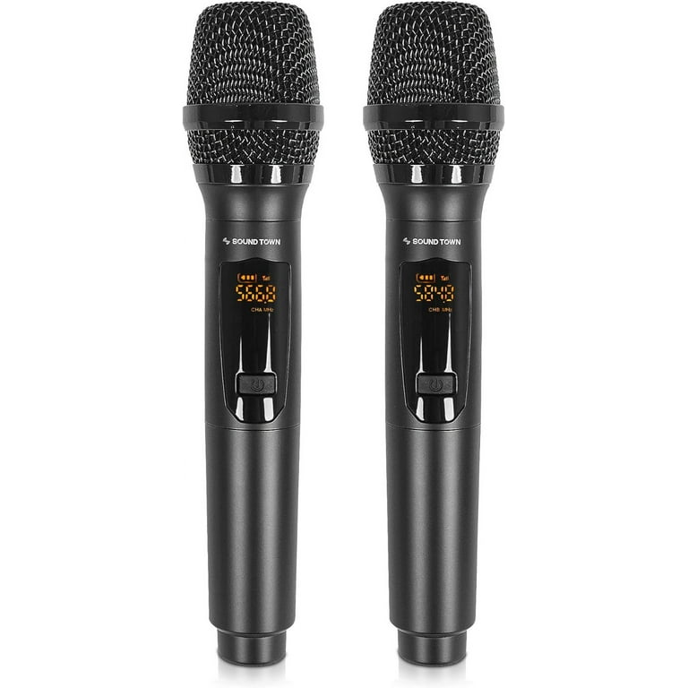 Sound Town 16 Channels Wireless Microphone Karaoke Mixer System w