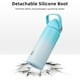 thumbnail image 4 of Bjpkpk Botella De Agua Con Tapa De Pajita, Botellas De Agua Con Aislamiento Al Vacío De 24 Onzas, Termo De Acero Inoxidable De Metal Para Viajes Deportivos, Sin Bpa, A Prueba De Fugas, Termos, Vasos,, 4 of 5