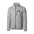 thumbnail image 2 of Men's Cutter & Buck  Gray Chicago Bears Big & Tall Rainier PrimaLoft Eco Insulated Full-Zip Puffer Jacket, 2 of 3
