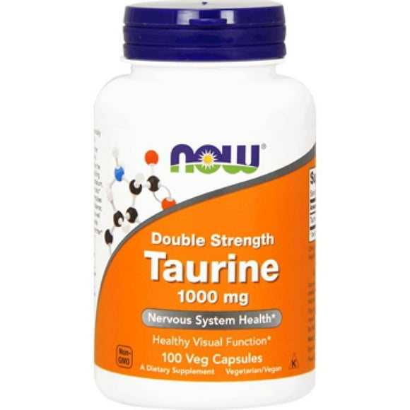 NOW Taurine 1000 mg 100 caps 142