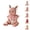 Pink, variant on Knit Scarf Hat Integrated Set 0-24 Months - Autumn Winter Warm Beanie With Attached Neck Warmer, Soft Woolen Hooded Caps For Baby Boys Girls Outdoor Protection