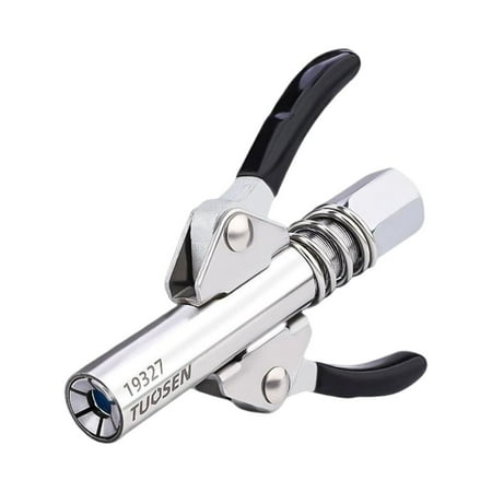 

kanaroous Grease Coupler Injection Nozzle Stainless Steel Rustproof Smooth Surface Oil Injector Replaced Part Lubricant Tip Type 2