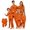 Family Pajamas(E), variant on Halloween Family Matching Pajamas Sets, Halloween Family Loungewear, Ghost Printed Holiday PJS Sleepwear, Spooky Season Family Uniform Home Pajamas for Indoor Leisure Halloween Party for Family