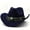 Navy, variant on Classic British Style Kids Fedora Hat With Brim For Boys Girls Western Cowboy Party Wear Suitable Ages 4 To Years
