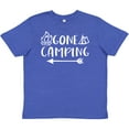 thumbnail image 3 of Inktastic Gone Camping Youth T-Shirt, 3 of 5