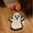 D, variant on Pumpkin Ghost Bath Mat Soft Halloween Bathroom Rug Non Slip Cute Spooky Pumpkin Ghost Bathroom Decoration Halloween Decor for Home Bedroom Shower Floor