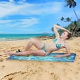 thumbnail image 6 of Dreamtimes Beautiful Forest Butterfly Beach Towel Quick Dry Absorbent Bath Towels Sandproof Lightweight Towel for Gym Yoga Sports Swimming- 30x60in, 6 of 7