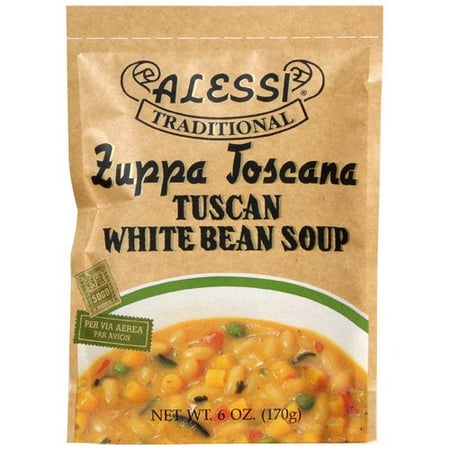 (2 Pack) Vigo Alessi Zuppa Toscana Tuscan White Bean Soup, 6