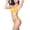 Yellow, variant on MSJUHEG Halter Swimsuits for Women Bathing Suits Boho Swimwear Bandeau Bathing Suits Bikini Sets for Women Plus Size Tankini Swimwear Floral Bikini Set Bathing Suits for Women Black L