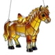 thumbnail image 1 of Atrapasol de caballo acrílico 2D para ventana | Adorno colgante con filtro de luz estilo vitral para decoración de interiores y exteriores | 20 cm, 1 of 4