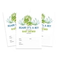 thumbnail image 1 of Inkdotpot 30 Cartes d'Invitation StyleBaby Shower Dinosaure Révélation de Genre Invitations Vierges, 1 of 1