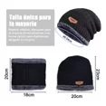 thumbnail image 2 of 3en1 Gorro Bufanda Guantes Tejido Para Niños Frio Invierno, 2 of 7