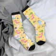 thumbnail image 5 of Pofeuu Summer Animals Print Crew Socks, Adult Running Hiking Socks for Youth and Adult, 5 of 6