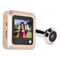 thumbnail image 5 of Brrnoo Digital Door Viewer,2.4in Video Peephole Door Viewer Wired 145 Wide Angle HD Antitheft Gold For Household,Video, 5 of 8